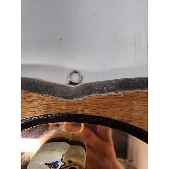 VINTAGE Bald Eagle Wall Art Plaque Wood 3D Mirrored Framed Hanging Handcrafted - Picture 4 of 9